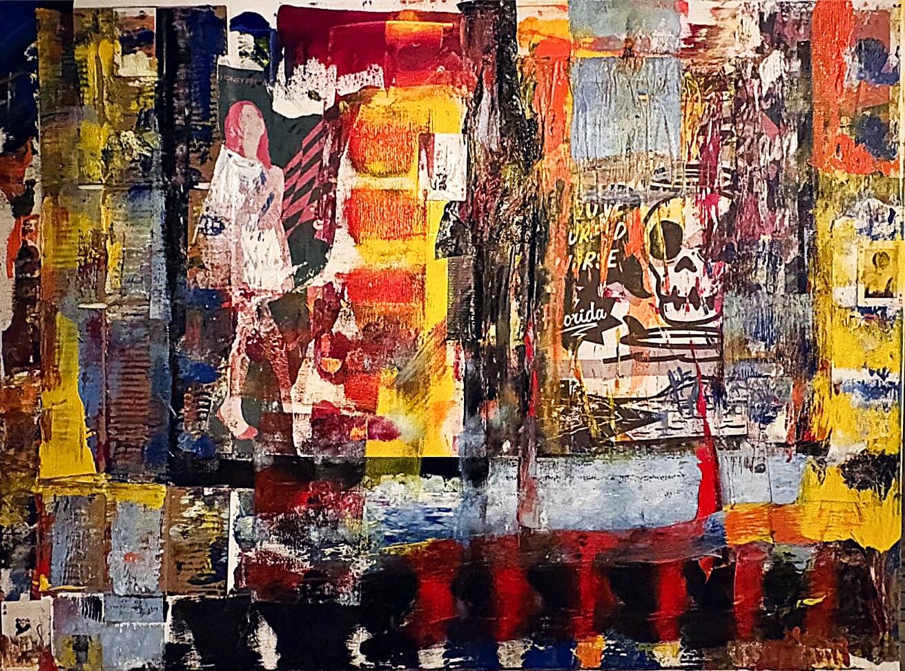Collaborative work by Dinah Kazakoff and Fanoulla Georgiou