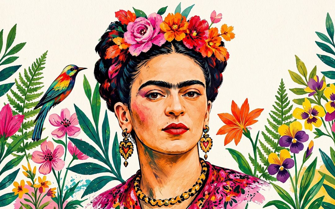 Frida Kahlo: Draw • Sketch • Paint Frida!